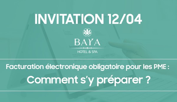 Invitation 12/04 « Comment se préparer à l’obligation – Projet Factur-X »?