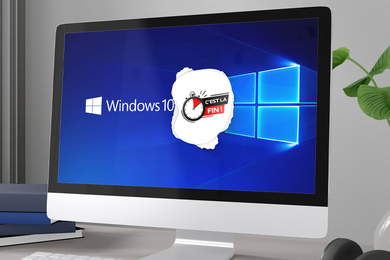 Fin du support de Windows 10